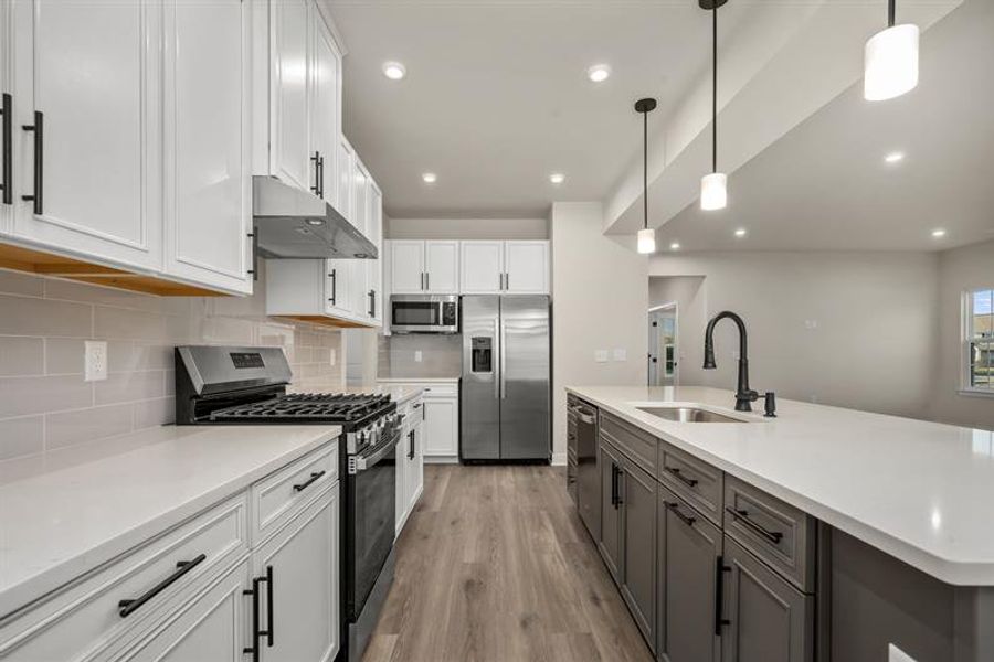 Furnished interior view inside a new home in Muirwood, Murfreesboro (Image 5). Furnished interior view inside a new home in Muirwood, Murfreesboro (Image 5).