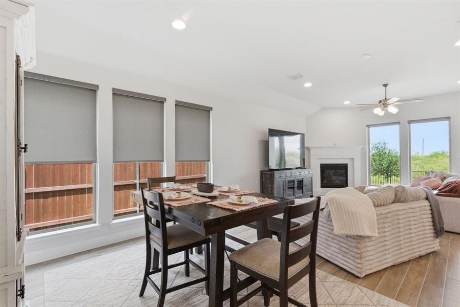 Furnished interior view inside a new home in Sweetgrass, Haslet (Image 10).