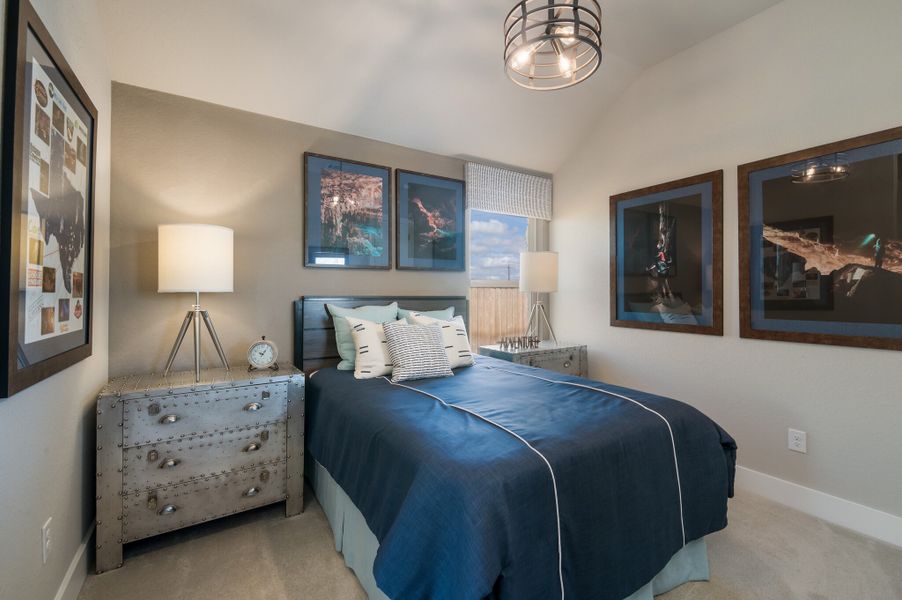 Furnished interior view inside a new home in Foxbrook, Boerne (Image 11).