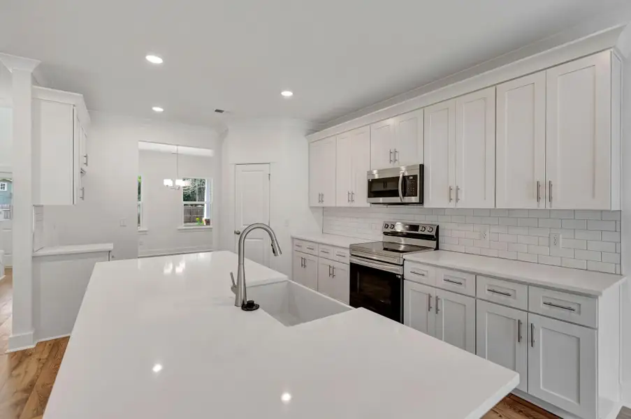 Furnished interior view inside a new home in , Awendaw (Image 4). Furnished interior view inside a new home in , Awendaw (Image 4).