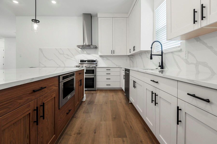 Furnished interior view inside a new home in Hallimore Ranch, Rosenberg (Image 5).