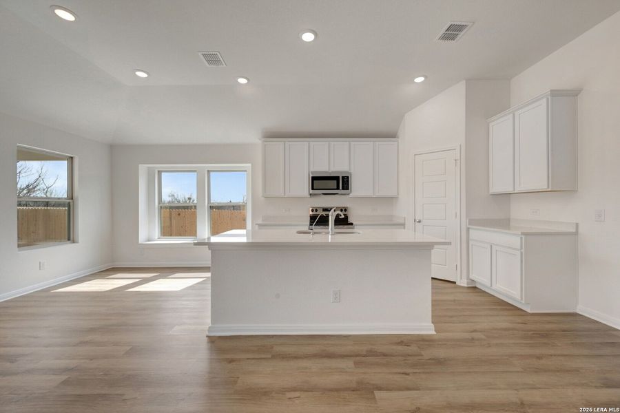 Furnished interior view inside a new home in Greenspoint Heights, Seguin (Image 7).