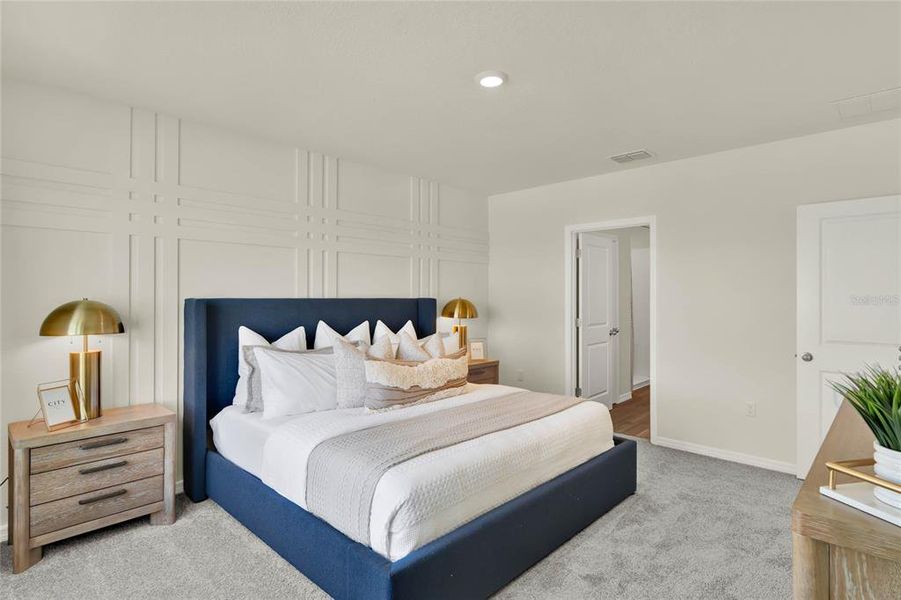 Furnished interior view inside a new home in Crossroads at Kelly Park, Apopka (Image 16).