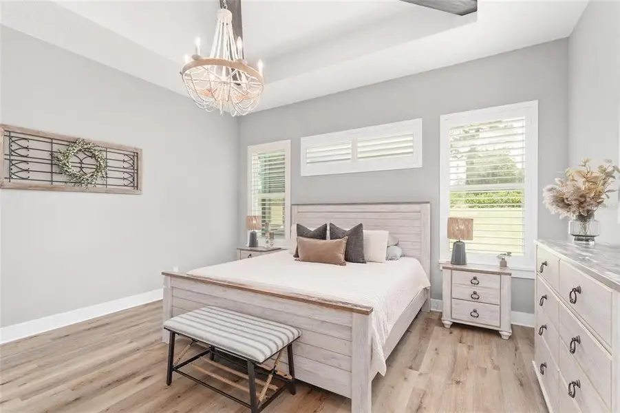 Furnished interior view inside a new home in , Oxford (Image 34).