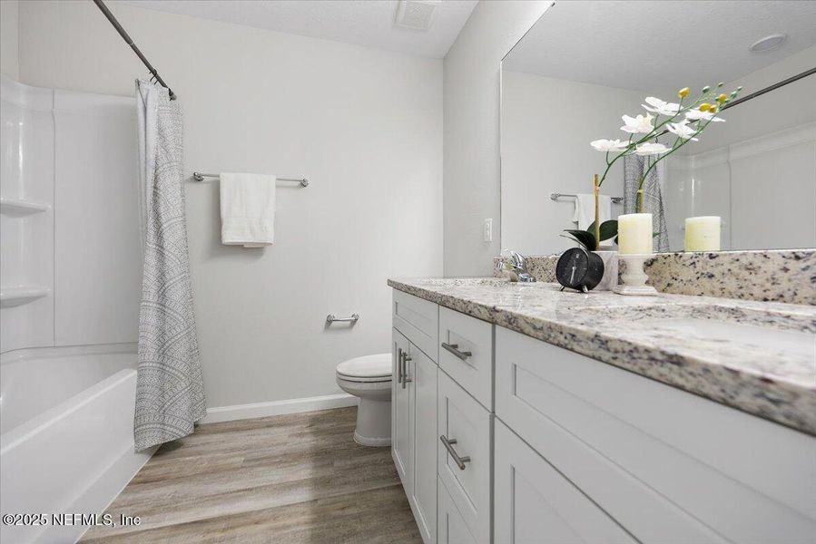 Furnished interior view inside a new home in , Jacksonville (Image 4). Furnished interior view inside a new home in , Jacksonville (Image 4).