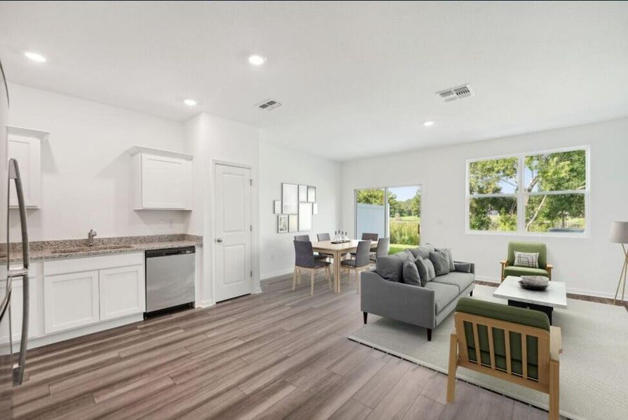Furnished interior view inside a new home in Halstead, Moncks Corner (Image 14).