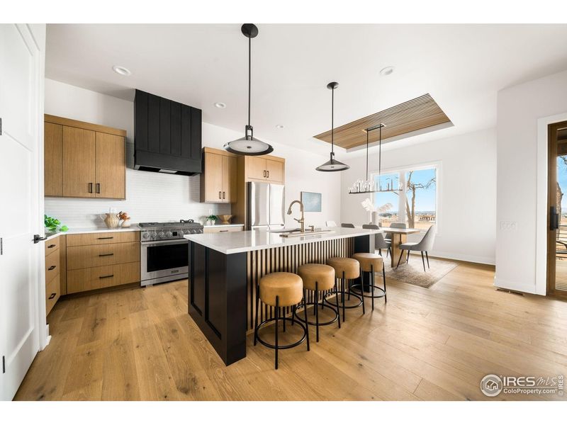 Furnished interior view inside a new home in , Timnath (Image 14).