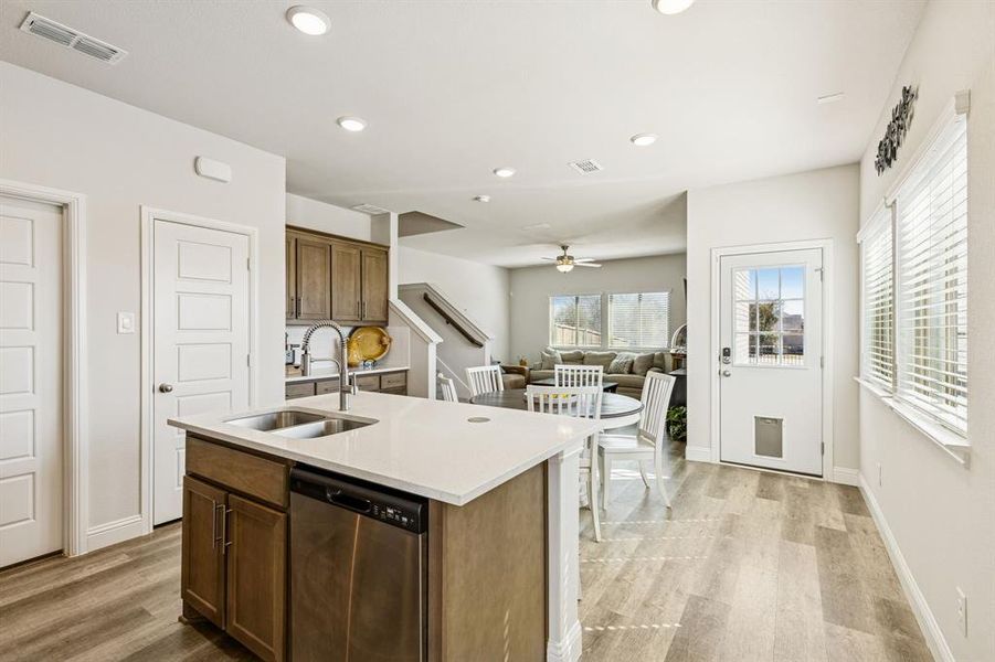 Furnished interior view inside a new home in , Wylie (Image 7).