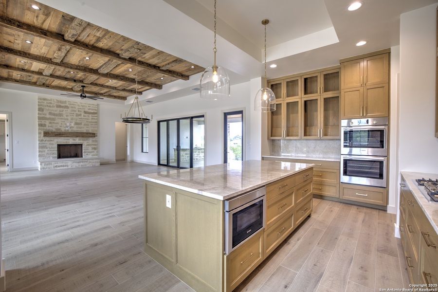 Furnished interior view inside a new home in , New Braunfels (Image 10).