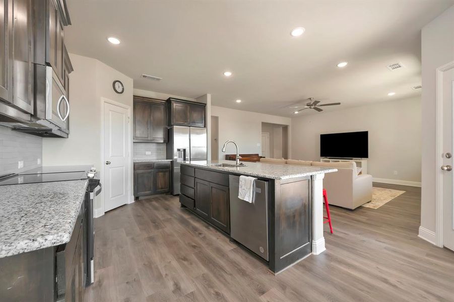 Furnished interior view inside a new home in Fair Oaks, Bridgeport (Image 8).