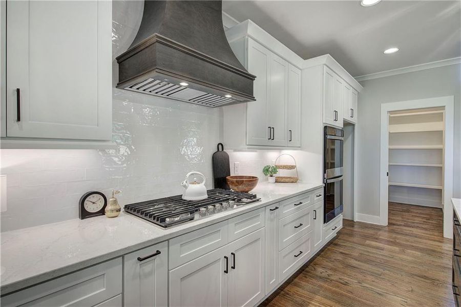 Furnished interior view inside a new home in , Euharlee (Image 34).