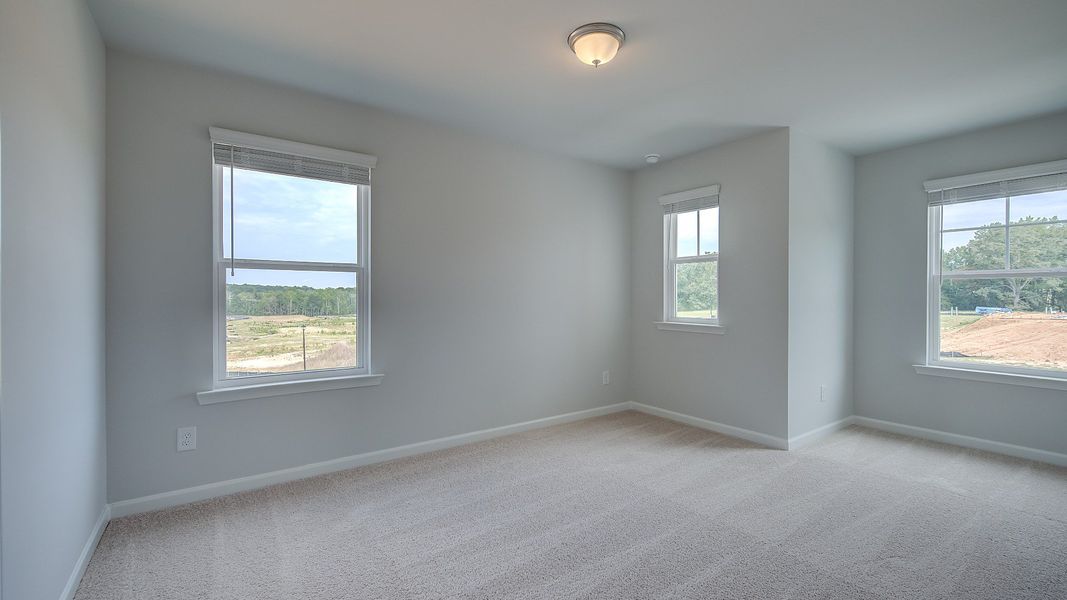 Representative furnished interior of a home built from the Kelsey by DRB Homes in Abbotts Crossing, Conyers (Image 15).