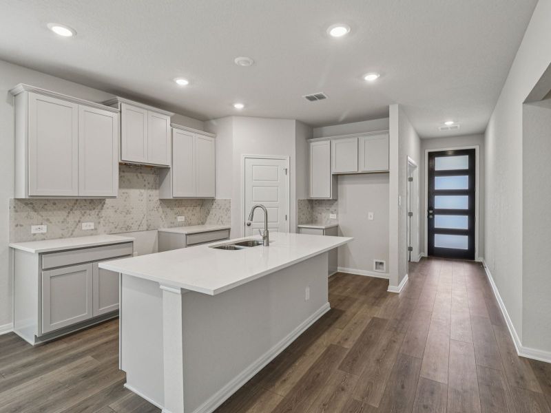 Furnished interior view inside a new home in Sagebrooke - Premier Series, San Antonio (Image 6). Furnished interior view inside a new home in Sagebrooke - Premier Series, San Antonio (Image 6).