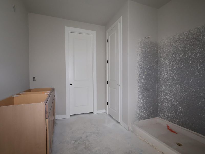 In-progress construction of a new home in Colony at Cole Springs, Buda, TX (Image 6).
