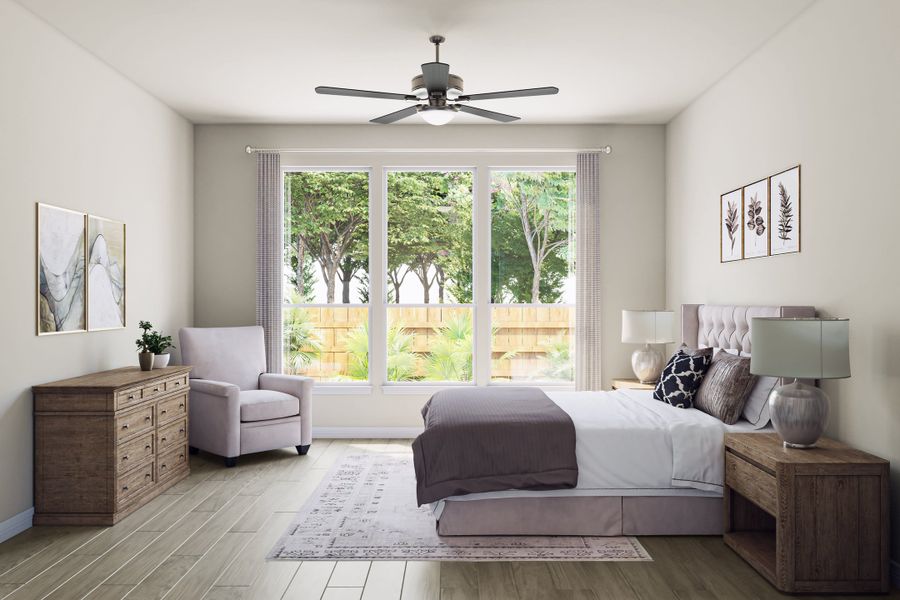 Furnished interior view inside a new home in Jubilee 50′, Hockley (Image 10).