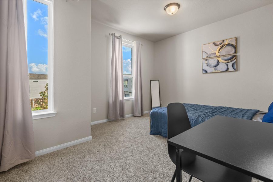 Furnished interior view inside a new home in , Houston (Image 30).