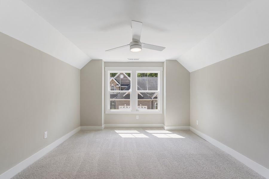 Representative unfurnished interior of a home built from the Crosby by Hunter Quinn Homes in Landing at Clemson Marina, Seneca (Image 21).