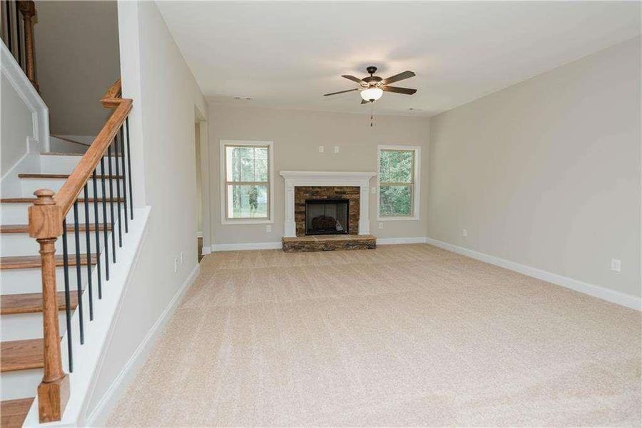 Spacious, unfurnished interior of a new home in , Douglasville (Image 14). Spacious, unfurnished interior of a new home in , Douglasville (Image 14).