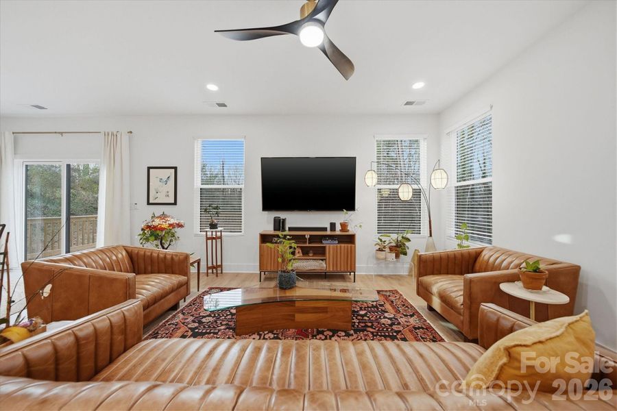Furnished interior view inside a new home in , Conover (Image 16).