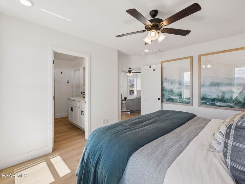 Furnished interior view inside a new home in South Ranch Southern Collection, Prescott (Image 21).