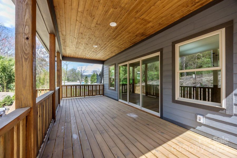 Plenty of room for you and your grill Plenty of room for you and your grill