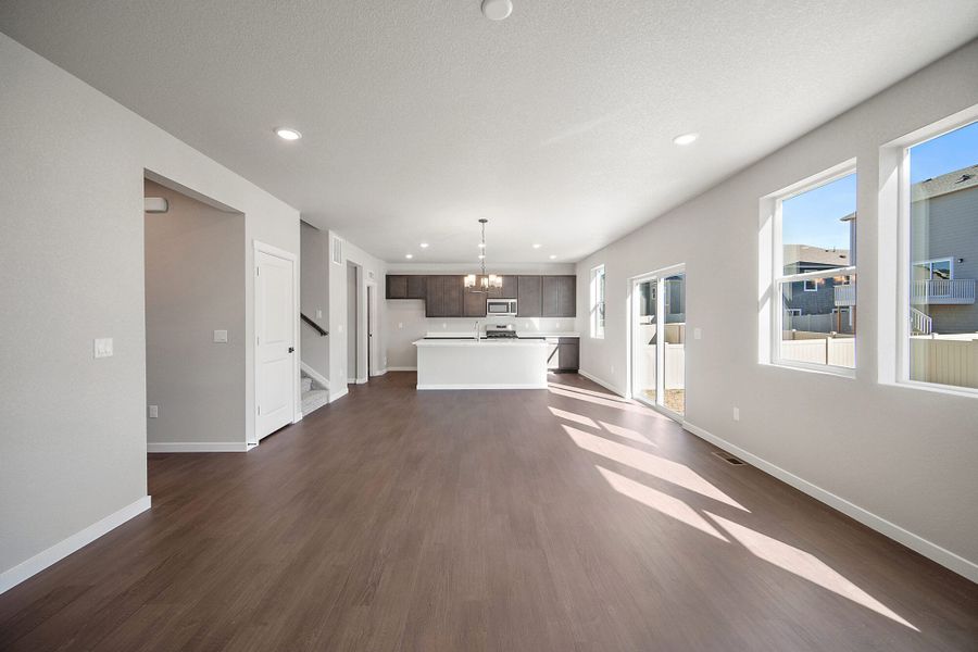 Spacious, unfurnished interior of a new home in Aspen Ranch, Fountain (Image 23).