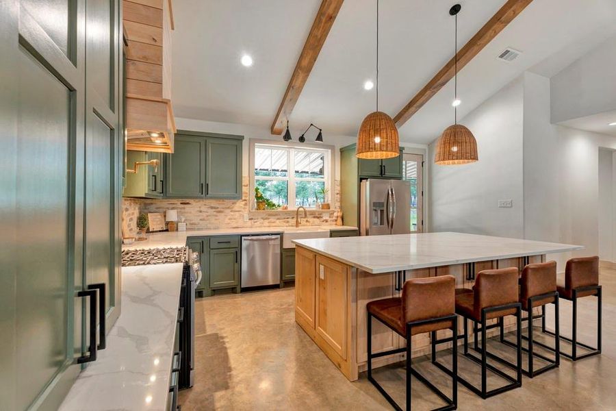 Furnished interior view inside a new home in , Tolar (Image 16).