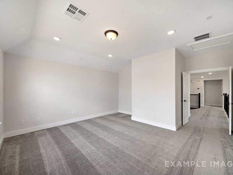 Representative unfurnished interior of a home built from the The Victoria A by Davidson Homes LLC in Lago Mar, Texas City (Image 36).