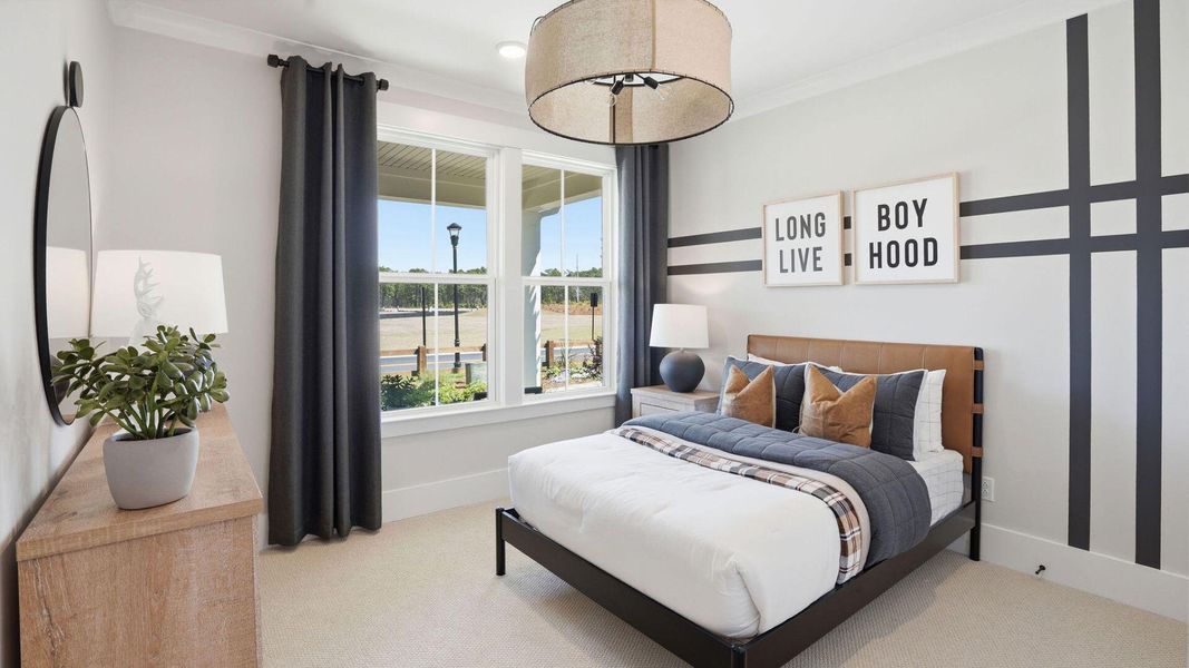 Furnished interior view inside a new home in Point Hope, Charleston (Image 6).