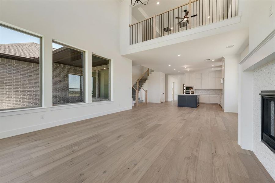 Spacious, unfurnished interior of a new home in The Homestead - 62', Rockwall (Image 29).