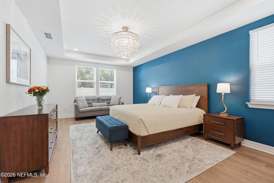 Furnished interior view inside a new home in , Jacksonville (Image 44).