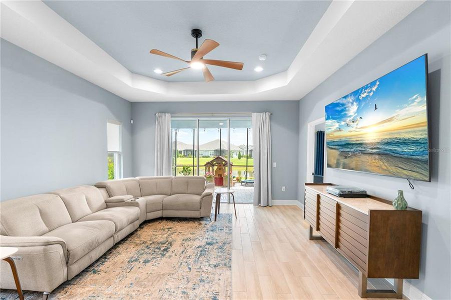 Furnished interior view inside a new home in Wildleaf at North River Ranch, Parrish (Image 7). Furnished interior view inside a new home in Wildleaf at North River Ranch, Parrish (Image 7).