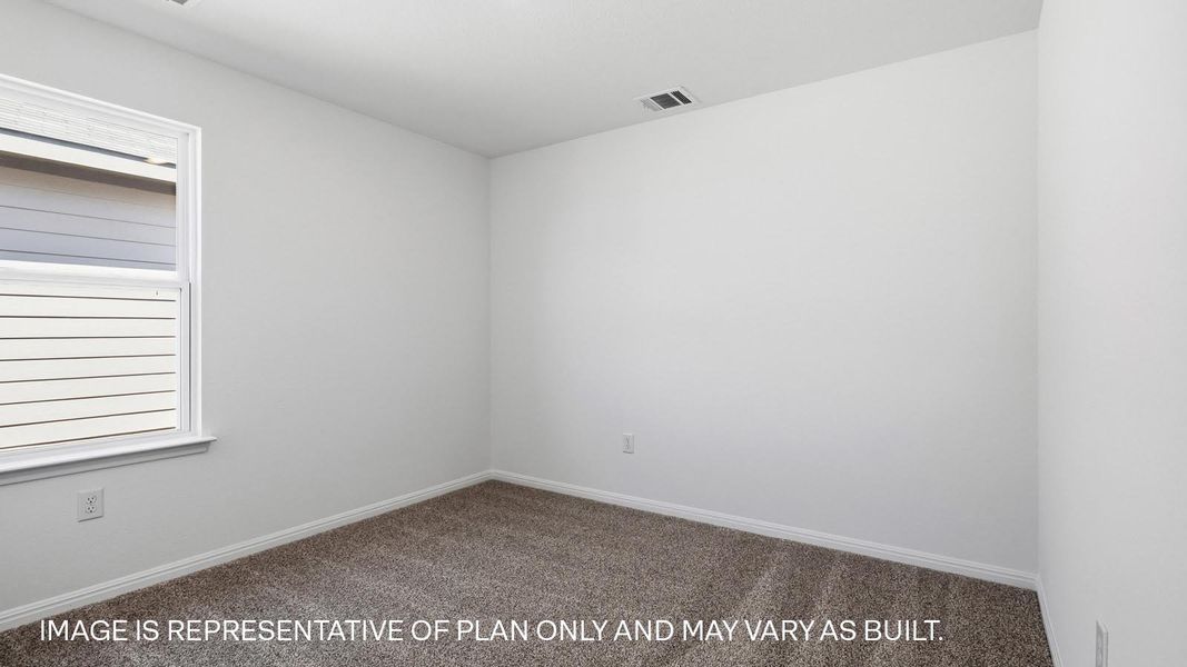 Representative unfurnished interior of a home built from the The Easton by D.R. Horton in Prairie Lakes, Buda (Image 22).