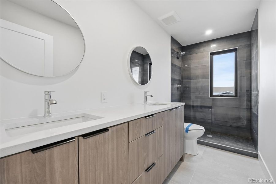 Furnished interior view inside a new home in , Denver (Image 8).