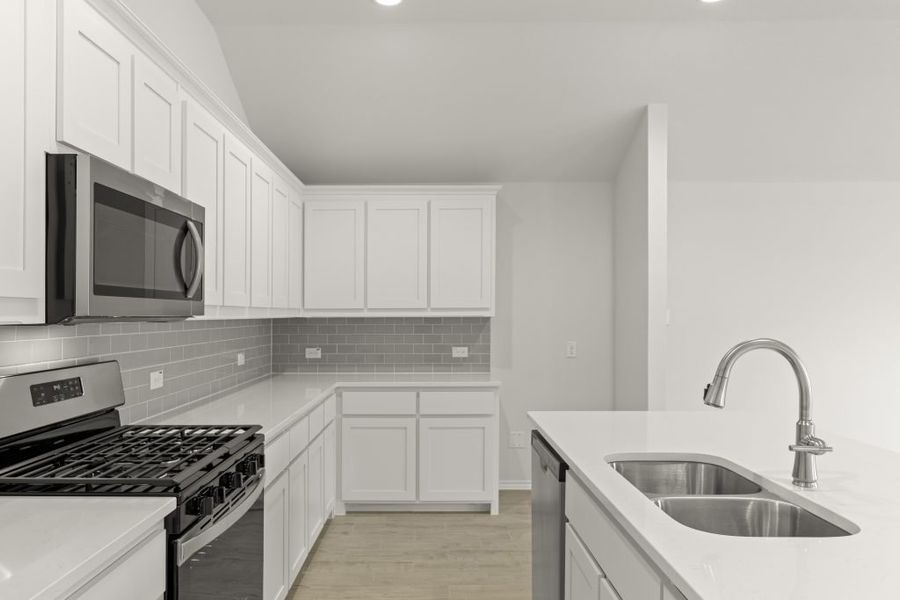 Representative exterior photo of a completed home built from the Boston by Impression Homes in Northspur, Terrell, TX (Image 5). Representative exterior photo of a completed home built from the Boston by Impression Homes in Northspur, Terrell, TX (Image 5).