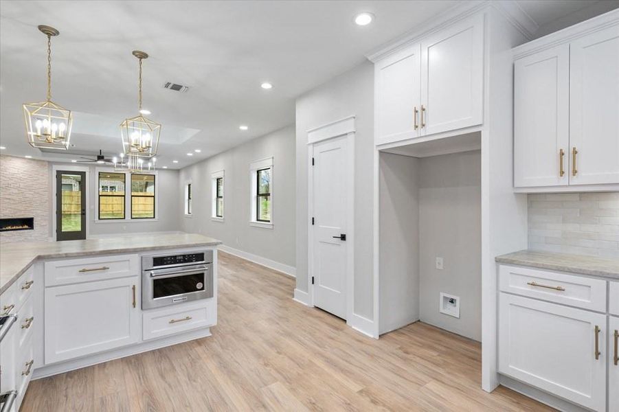 Furnished interior view inside a new home in , Lufkin (Image 8). Furnished interior view inside a new home in , Lufkin (Image 8).