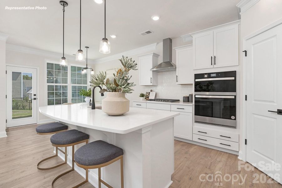 Furnished interior view inside a new home in Sylvan Creek, Denver (Image 8).