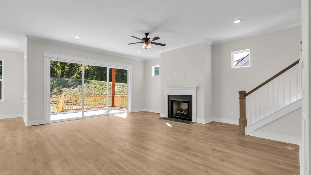 Furnished interior view inside a new home in Richvale Estates, Fairview (Image 10).