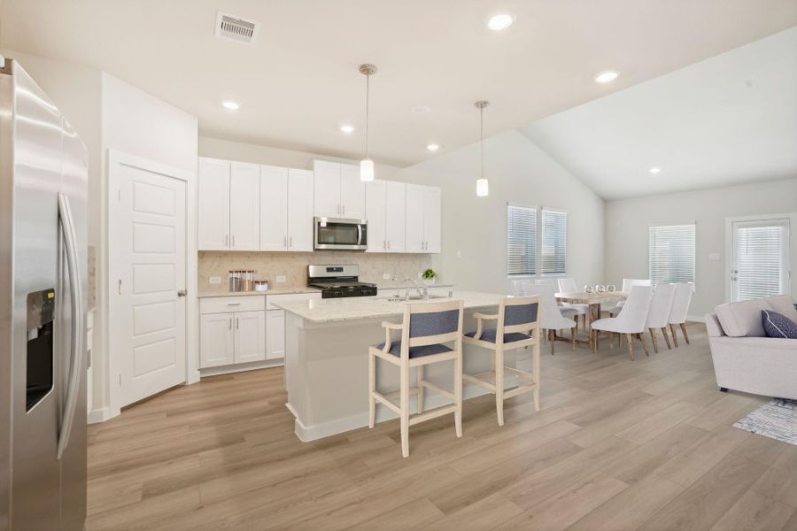 Photo is not of the actual home but is an inspirational photo of builder’s model home and may depict options, furnishings, and/or decorator features that are not included.