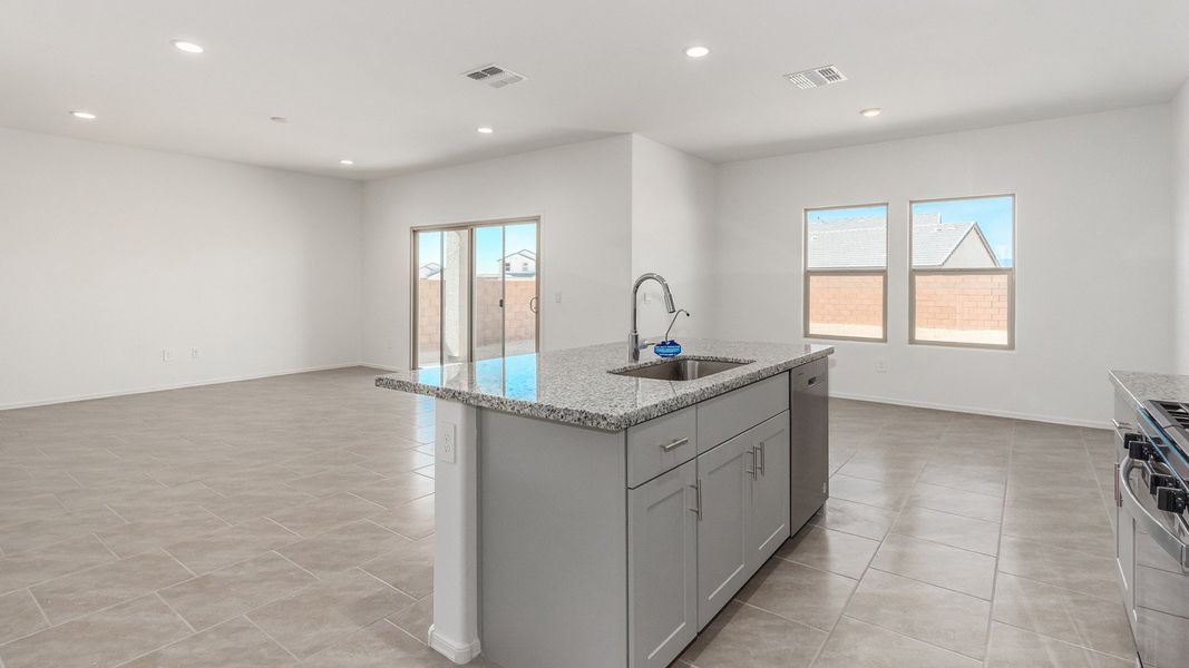 Furnished interior view inside a new home in Blackhawk, Tucson (Image 7).