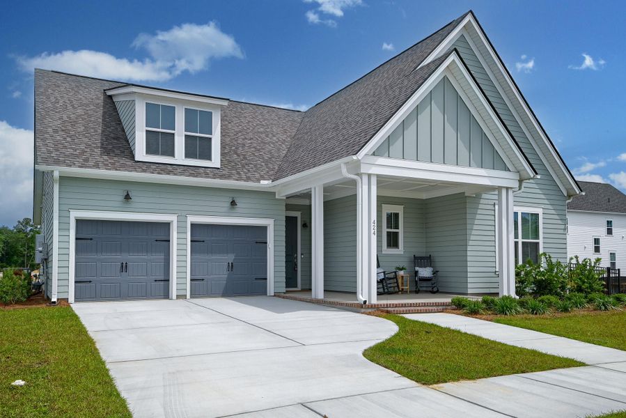 Front exterior of a new home in , Charleston, SC, highlighting curb appeal (Image 27).