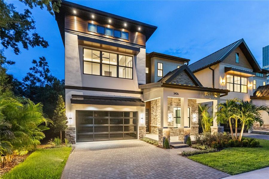 Front exterior of a new home in , Tampa, FL, highlighting curb appeal (Image 27). Front exterior of a new home in , Tampa, FL, highlighting curb appeal (Image 27).