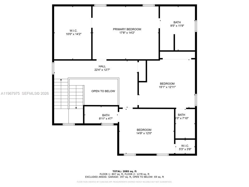 2D floor plan layout of this home in , Lake Worth, FL (Image 5). 2D floor plan layout of this home in , Lake Worth, FL (Image 5).