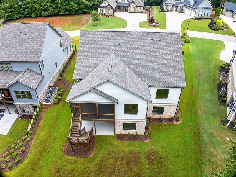 Front exterior of a new home in , Jefferson, GA, highlighting curb appeal (Image 25).
