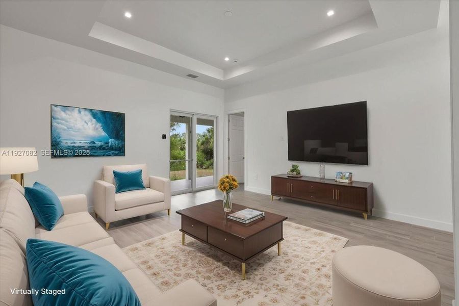 Furnished interior view inside a new home in , Lehigh Acres (Image 7).