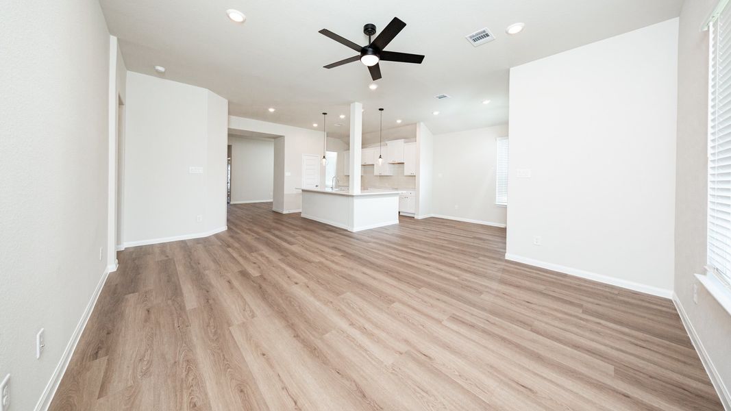 Family Room to Kitchen