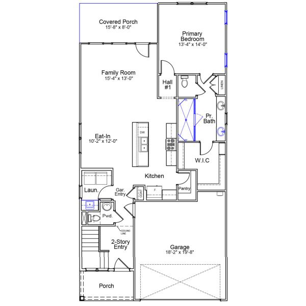 2D floor plan layout of this home in Landmark Commons, Boiling Springs, SC (Image 2). 2D floor plan layout of this home in Landmark Commons, Boiling Springs, SC (Image 2).