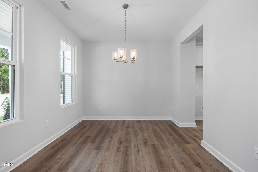 Spacious, unfurnished interior of a new home in Woodland Crossing, Zebulon (Image 16).
