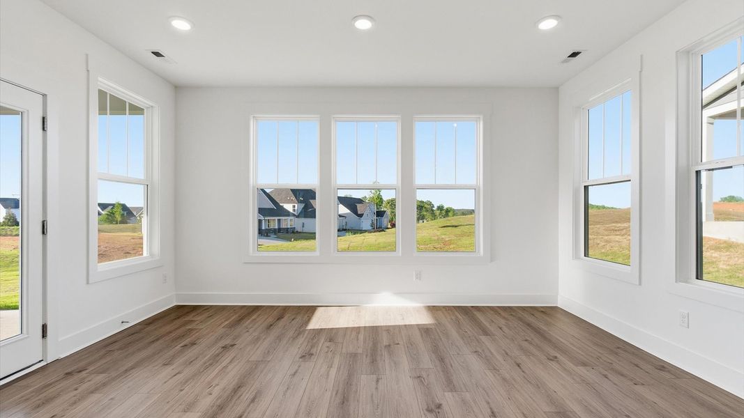 Furnished interior view inside a new home in Benjamin's Grove, Woodruff (Image 22).