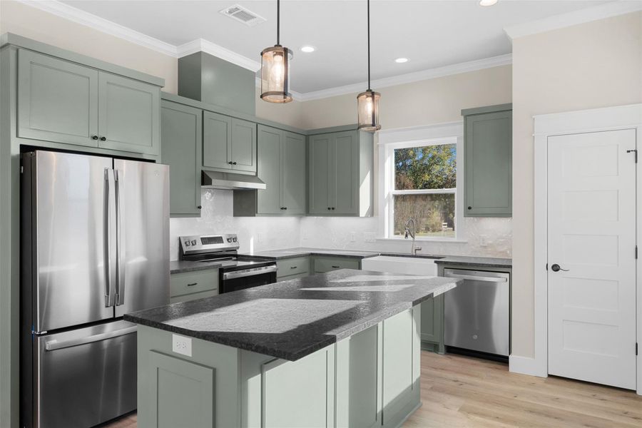 Furnished interior view inside a new home in , Franklin (Image 4).